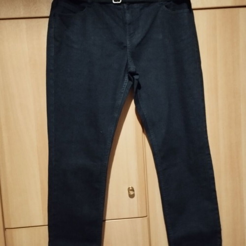 Marks & Spencer jeans with belt like new, blue, size M