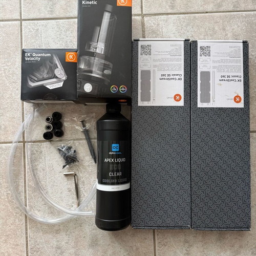 Custom Watercooling Set EKWB full copper used