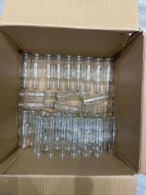 Glass bottles 100ml new, pack of 40 pieces