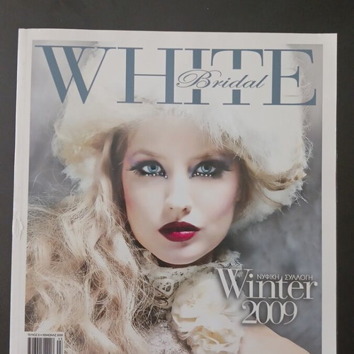 WHITTE Bridal magazine Winter 2009 like new