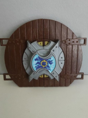 Playmobil wooden round gate like new