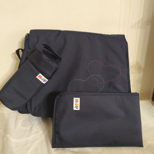 HIPP Changing Bag Set new with insulated bottle holder and changing mat