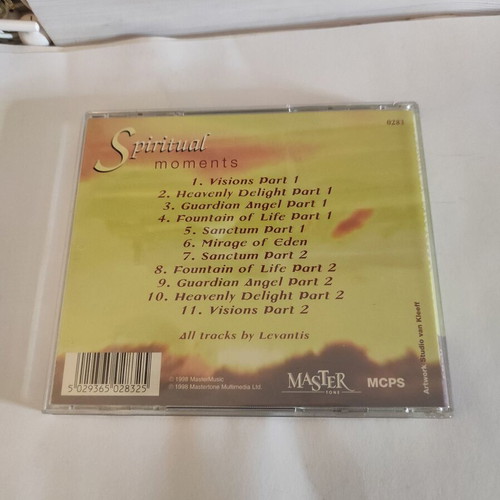 Levantis Spiritual Moments CD album like new, electronic