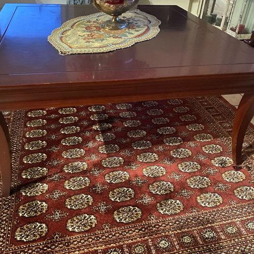 Coffee table used, solid wood 1x1