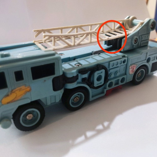 Transformers Generation 1 Hot Spot action figure used