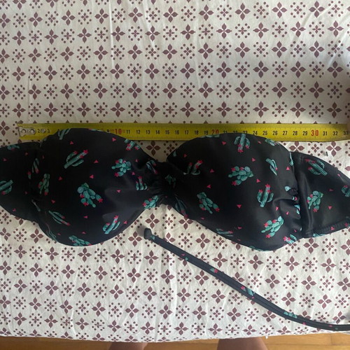 Ovs bikini new with cactus design, strapless