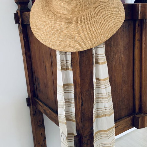 Ioanna Kourbela Straw Hat new, one size