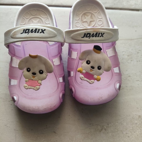 Slippers used, size 26, pink