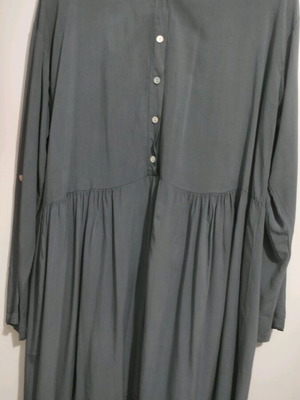 Viscose dress like new, blue, one size