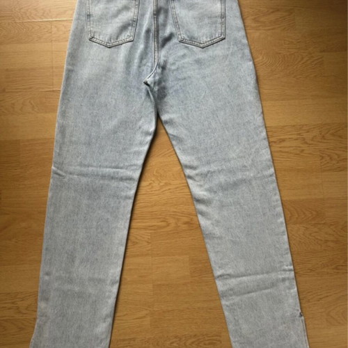 Glamorous jeans like new with cutouts, size S 36 8, blue turquoise
