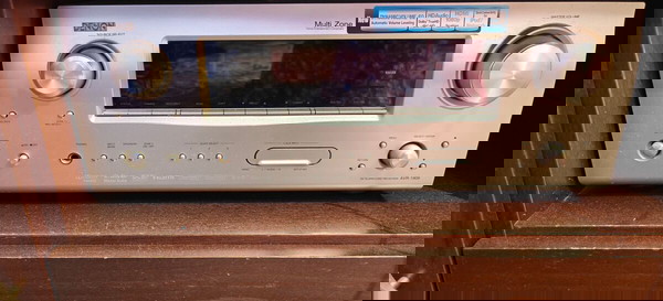 ΡΑΔΙΟΕΝΙΣΧΥΤΗΣ Denon AVR 1909 (silver)
