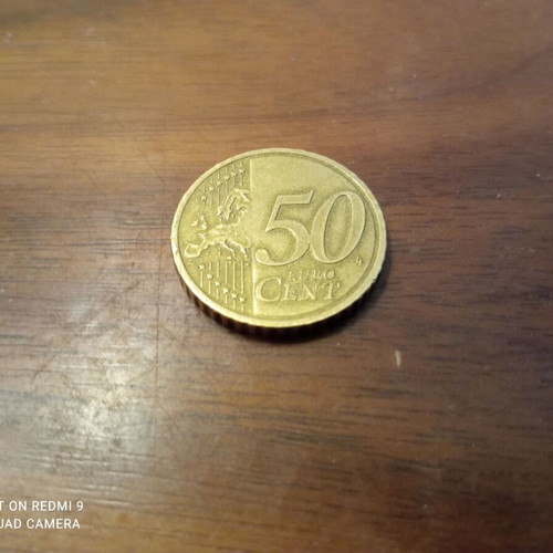 Νόμισμα 50 λεπτών Λιθουανίας σαν καινούργιο, 2015