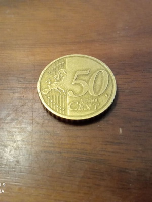 Νόμισμα 50 λεπτών Λιθουανίας σαν καινούργιο, 2015
