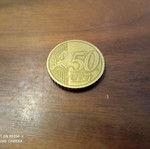Νόμισμα 50 λεπτών Λιθουανίας σαν καινούργιο, 2015