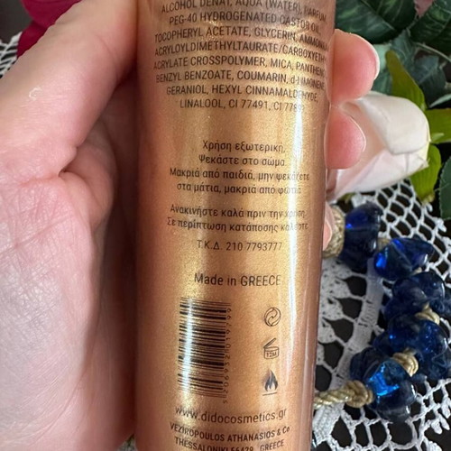 DIDO Shimmer Body Mist Mythic Skin Summer Night new