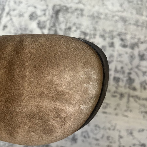 Zara leather slippers used, size 39, brown