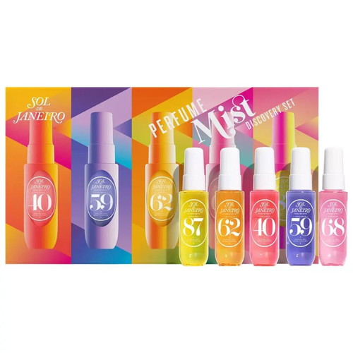 Sol de Janeiro Perfume Mist Discovery Set καινούργιο, limited edition σετ αρωμάτων 5×30ml