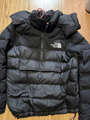 The North Face Himalayan winter jacket black, like new, medium