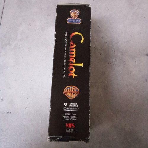Camelot VHS tape used, double, 1990s edition