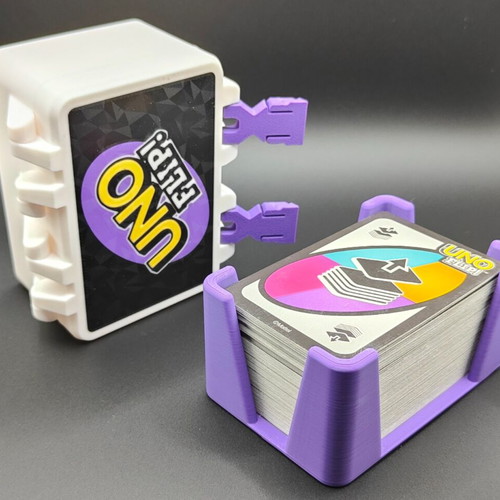 Uno Flip Card Box SnapLock case new for Uno Flip cards