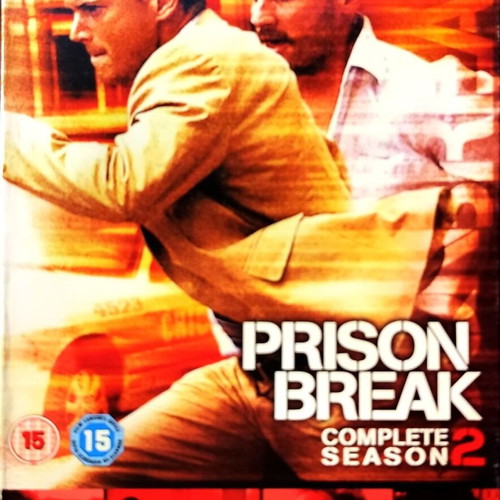 Prison Break Complete Season 2 DVD used, English subtitles, 6-disc set
