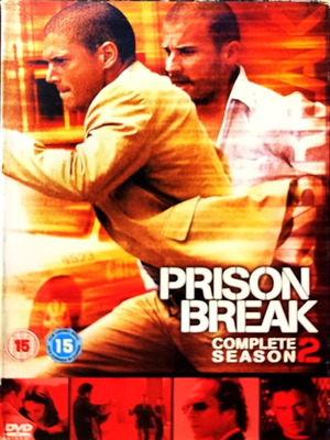 Prison Break Complete Season 2 DVD used, English subtitles, 6-disc set