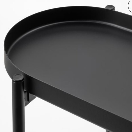 IKEA Olivblad plant stand like new, black, indoor/outdoor