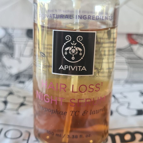 Apivita Hair Loss Night Serum slightly used, 100ml