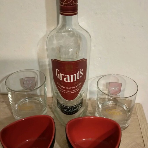 Grand's whisky set like new, pack of 5 pieces