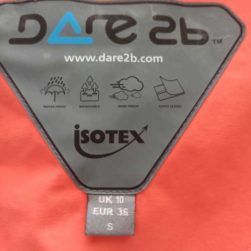 Dare 2b isotex windbreaker jacket with hood size S used