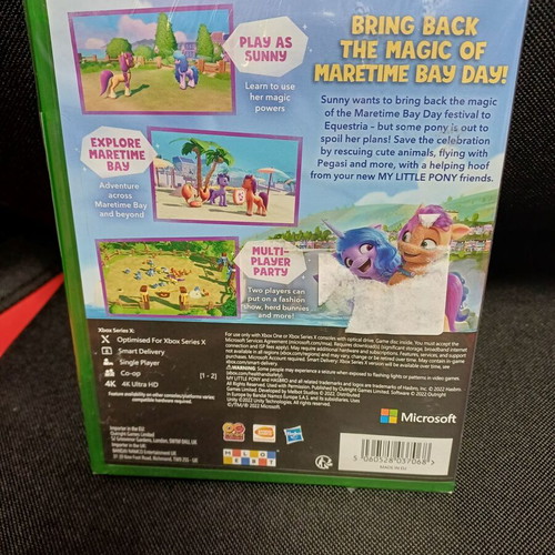 My Little Pony A Maretime Bay Adventure Xbox Series X game new