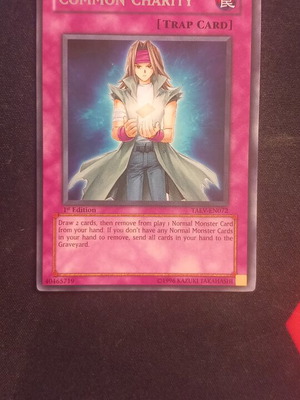 Common Charity 1st Edition card like new