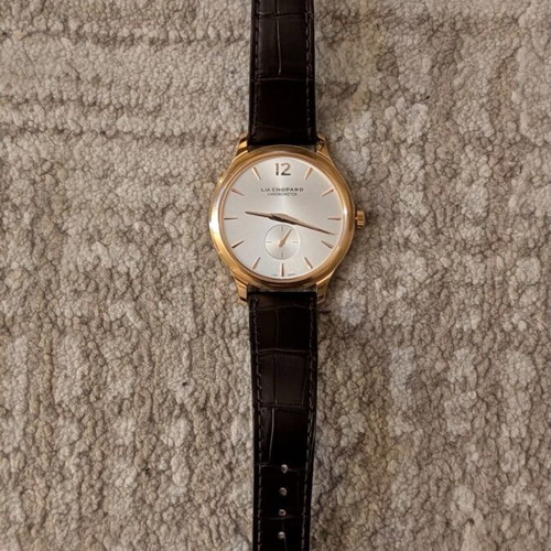 L.U.C XPS40 MM automatic men's watch like new, ethical rose gold