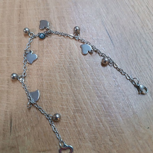 Silver bracelet like new, 17 cm