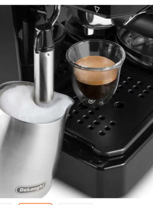 Delonghi BCO411.B 3-in-1 coffee maker used for espresso and drip coffee