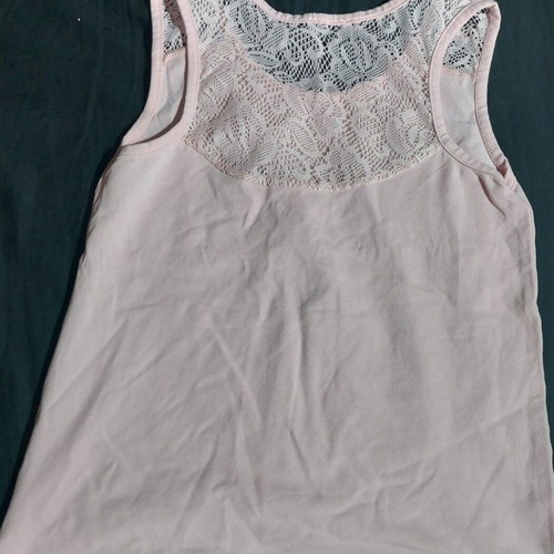 Pink blouse for girl, size 134 cm