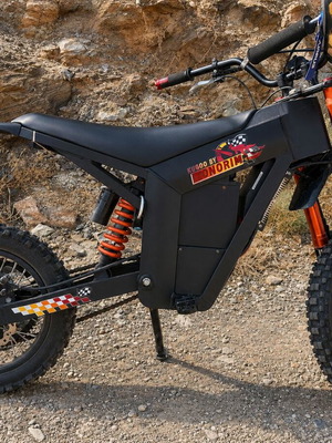Tuttio Wish 01 48V electric motocross bike new, 60 km mileage