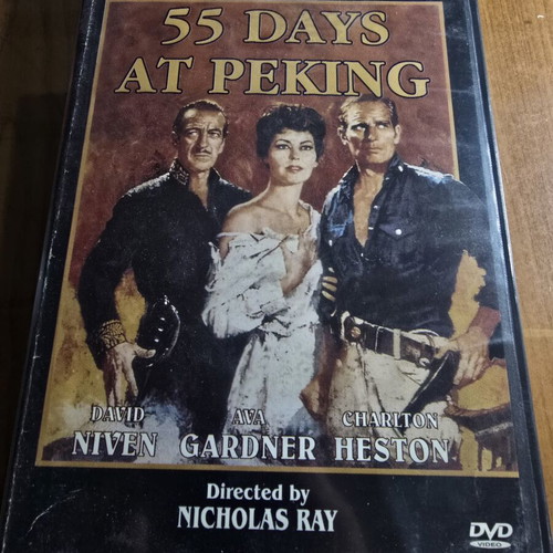 55 Days at Peking DVD used, classic war epic with subtitles