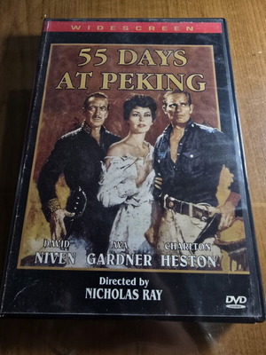 55 Days at Peking DVD used, classic war epic with subtitles