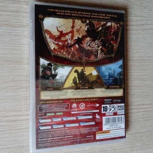 Age of Conan Hyborian Adventures PC game new, sealed
