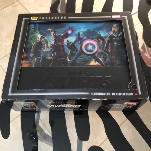 Marvels Avengers 3D Blu-Ray, Blu-Ray DVD collection used with many extras