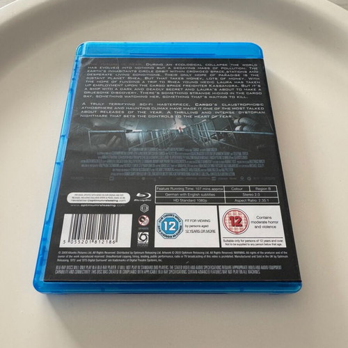 Cargo Blu-Ray like new without Greek subtitles