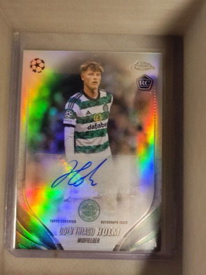 Odin Thiago Holm RC Auto Celtic FC Topps Chrome 23-24 σαν καινούργιο
