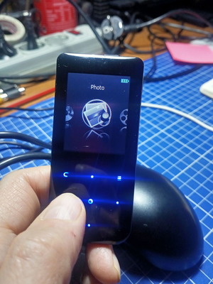 Turbo-X MP4 JIVE II Black mp3 player used, 4GB, radio, USB