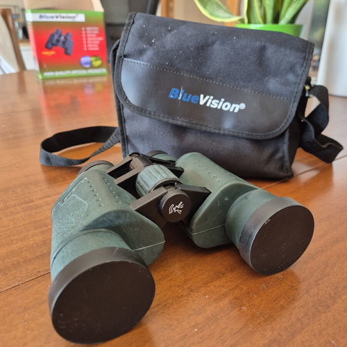 BlueVision 7x21x40 binoculars like new