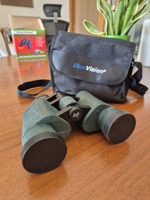 BlueVision 7x21x40 binoculars like new