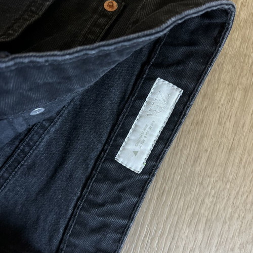 Zara Jean new, size L 40 12, black