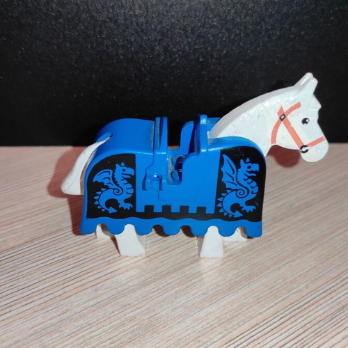 Lego Castle horse and barding used