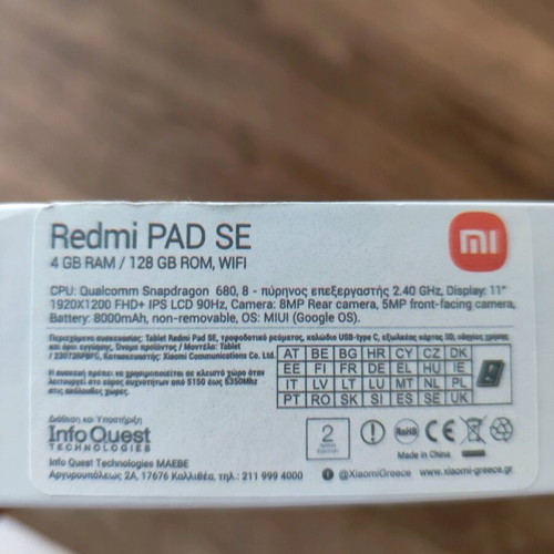 Redmi Pad SE 4G 128GB new