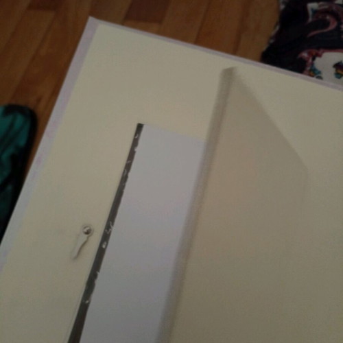 Photo album with silver frame new for girl